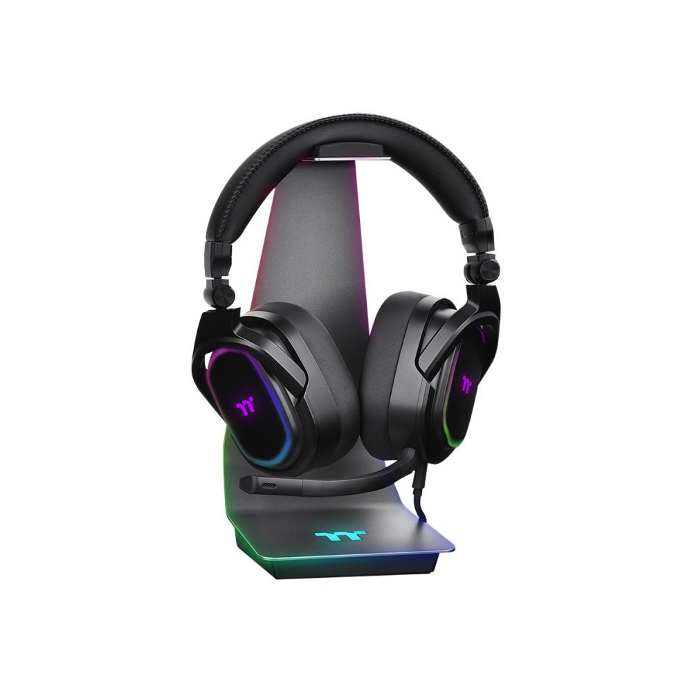 Thermaltake Technology Thermaltake ARGENT HS1 RGB Headset Stand - hubb - 2 portar