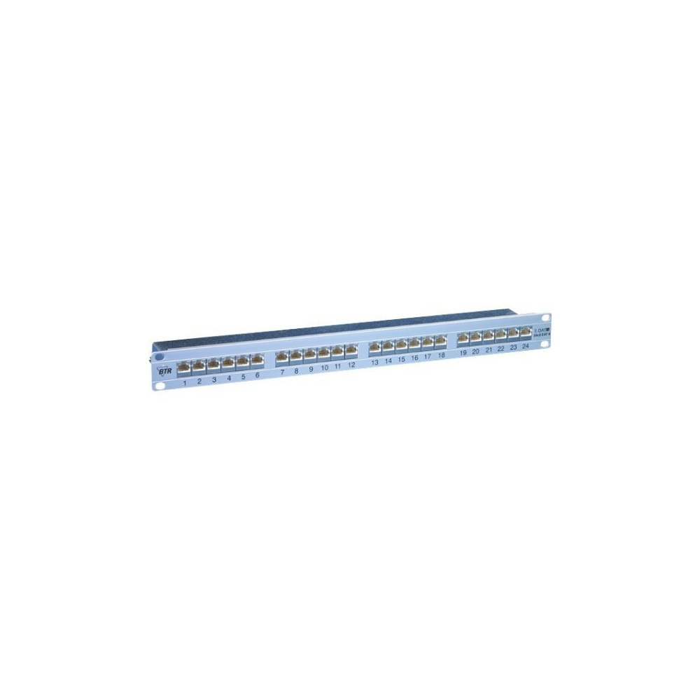 METZ CONNECT BTR E-DAT C6A 24x8(8) - patch-panel - 1U - 19"