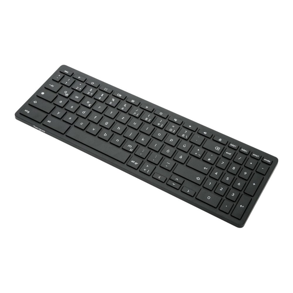 Targus Targus AKB872 - tangentbord - fungerar med chromebook - QWERTZ - tysk - svart Inmatningsenhet