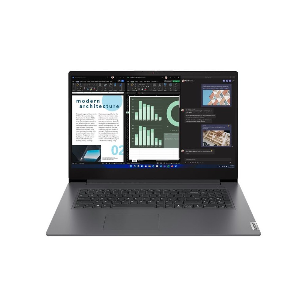 Lenovo Lenovo V17 G4 IRU - 17.3" - Intel Core i3 - i3-1315U - 8 GB RAM - 256 GB SSD - tysk