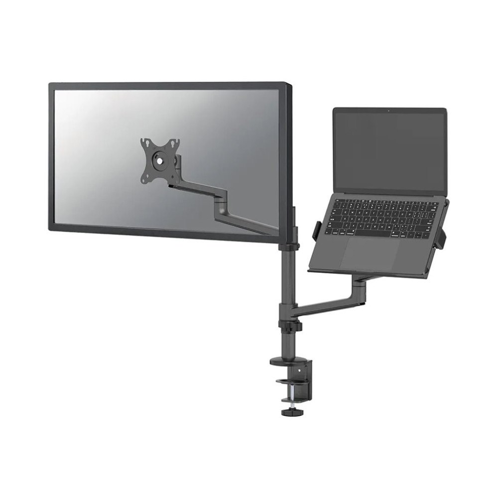 NewStar Neomounts DS20-425BL2 monteringssats - justerbar arm med full rörlighet - för LCD-bildskärm/bärbar dator - svart