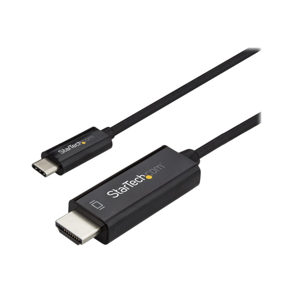 StarTech.com Startech USB C till HDMI-kabel på 2 m ‒ videokabeladapter USB Type C till HDMI 2.0 för 4K vid 60 Hz ‒ Thunderbolt 3-komp...