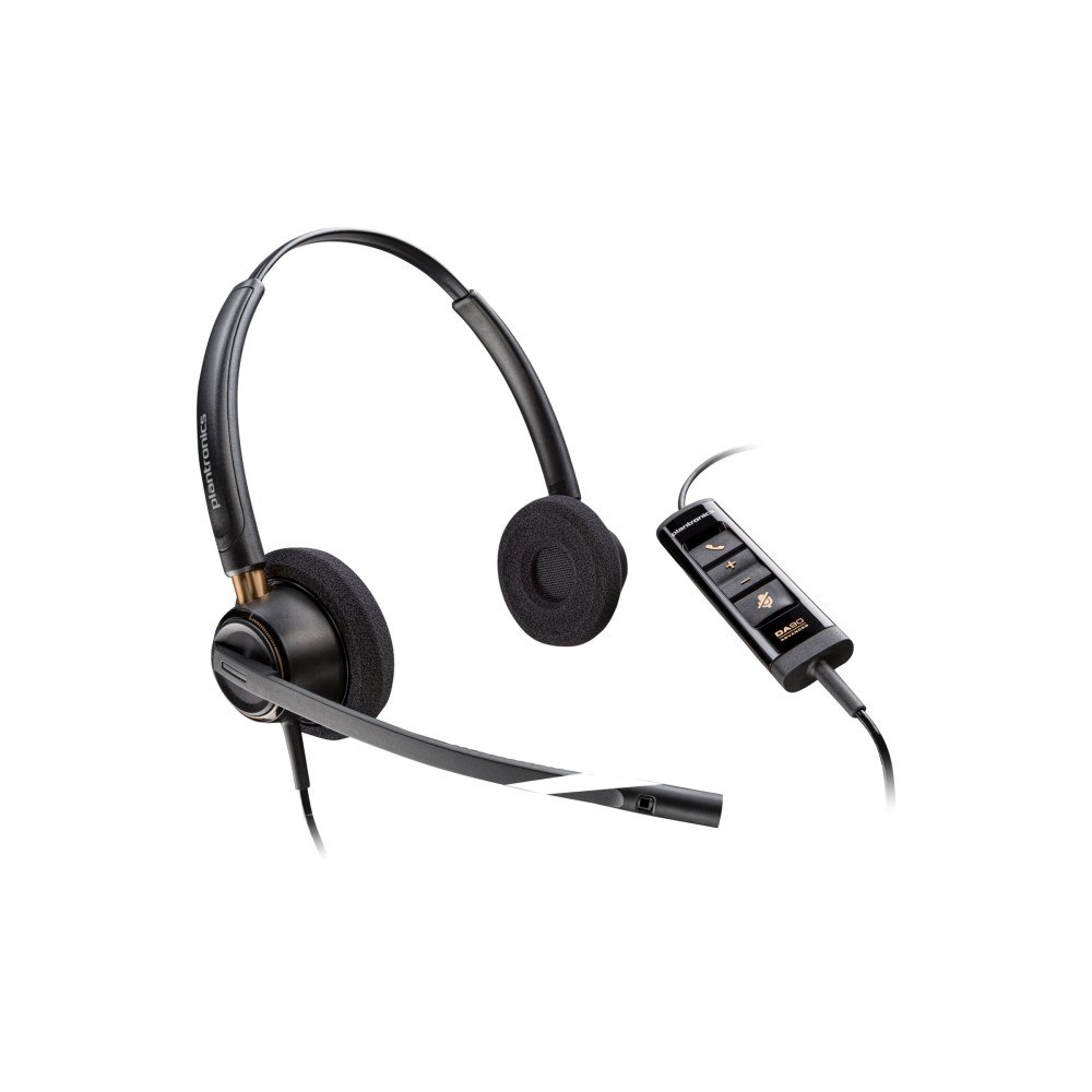 Hewlett-Packard HP Poly EncorePro 525 - headset - USB-A