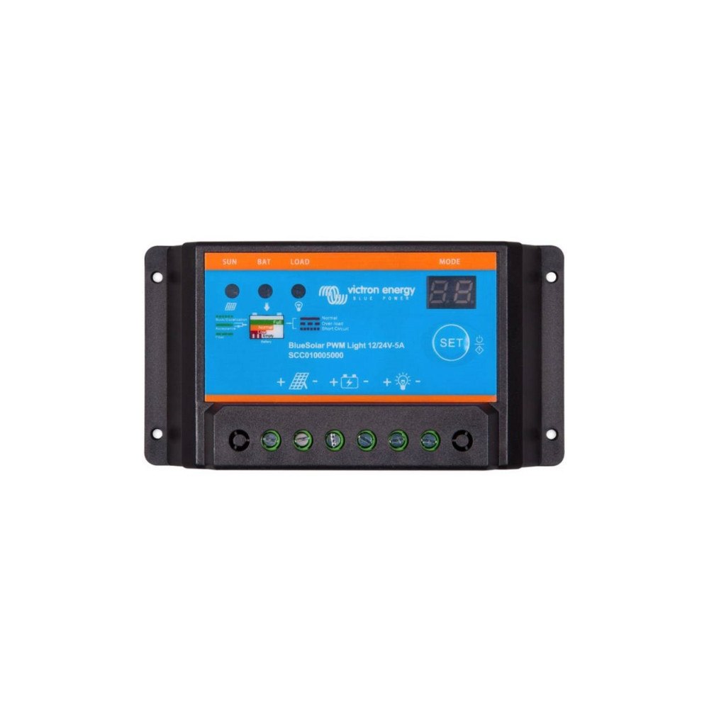 Victron Energy Victron Energy BlueSolar PWM-Light solcells-laddningsregulat...