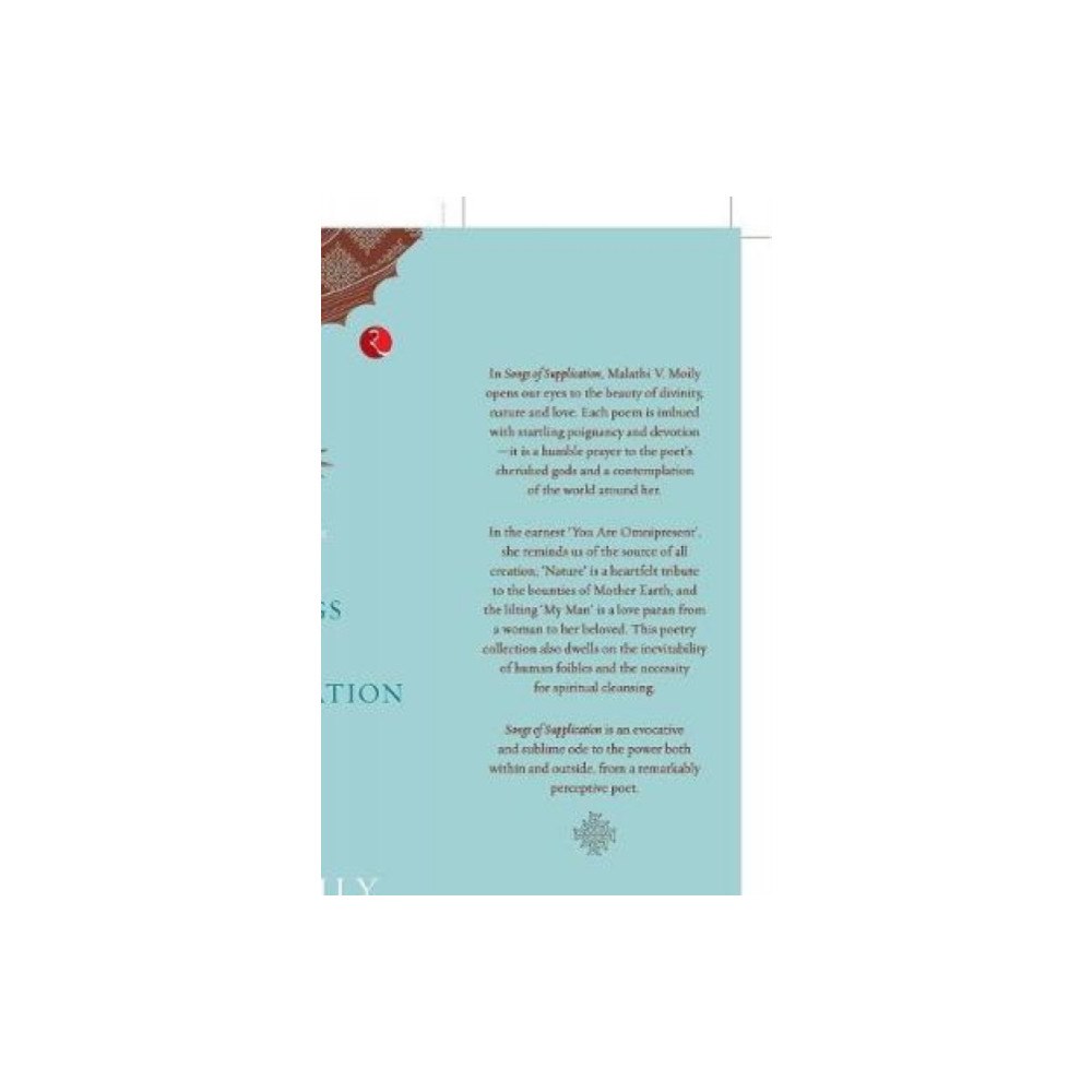 Rupa Publications India Pvt. Ltd Songs of Supplication (inbunden, eng)