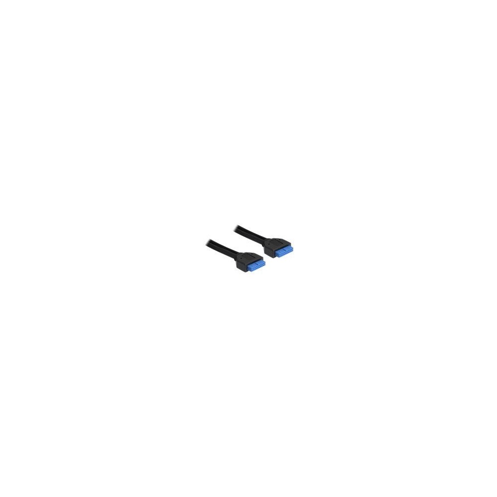 DeLOCK Delock USB 3.0 Pin Header - USB-kabel - 19-stifts USB 3.0-kontakt till 19-stifts USB 3.0-kontakt - 45 cm