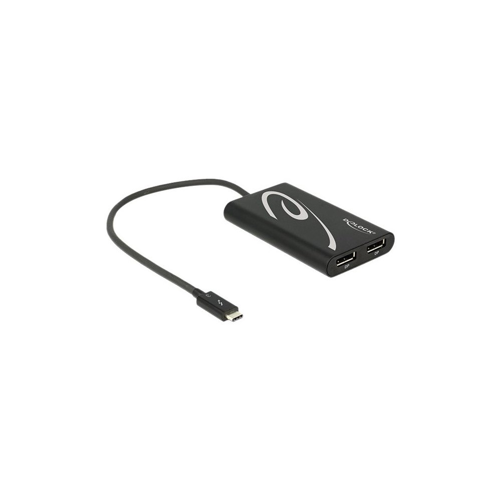 DeLOCK Delock - extern videoadapter - svart
