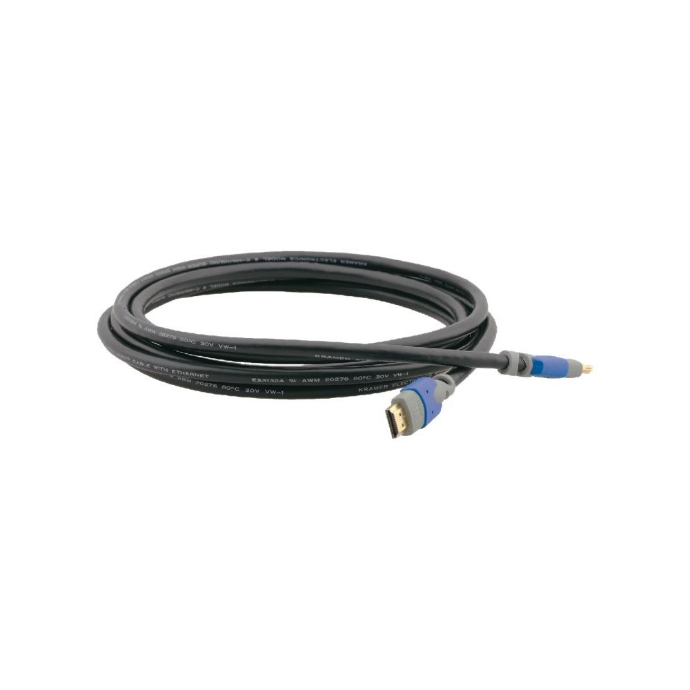 Kramer Electronics Kramer C-HM/HM/PRO Series C-HM/HM/PRO-15 - HDMI-kabel med Ethernet - 4.6 m