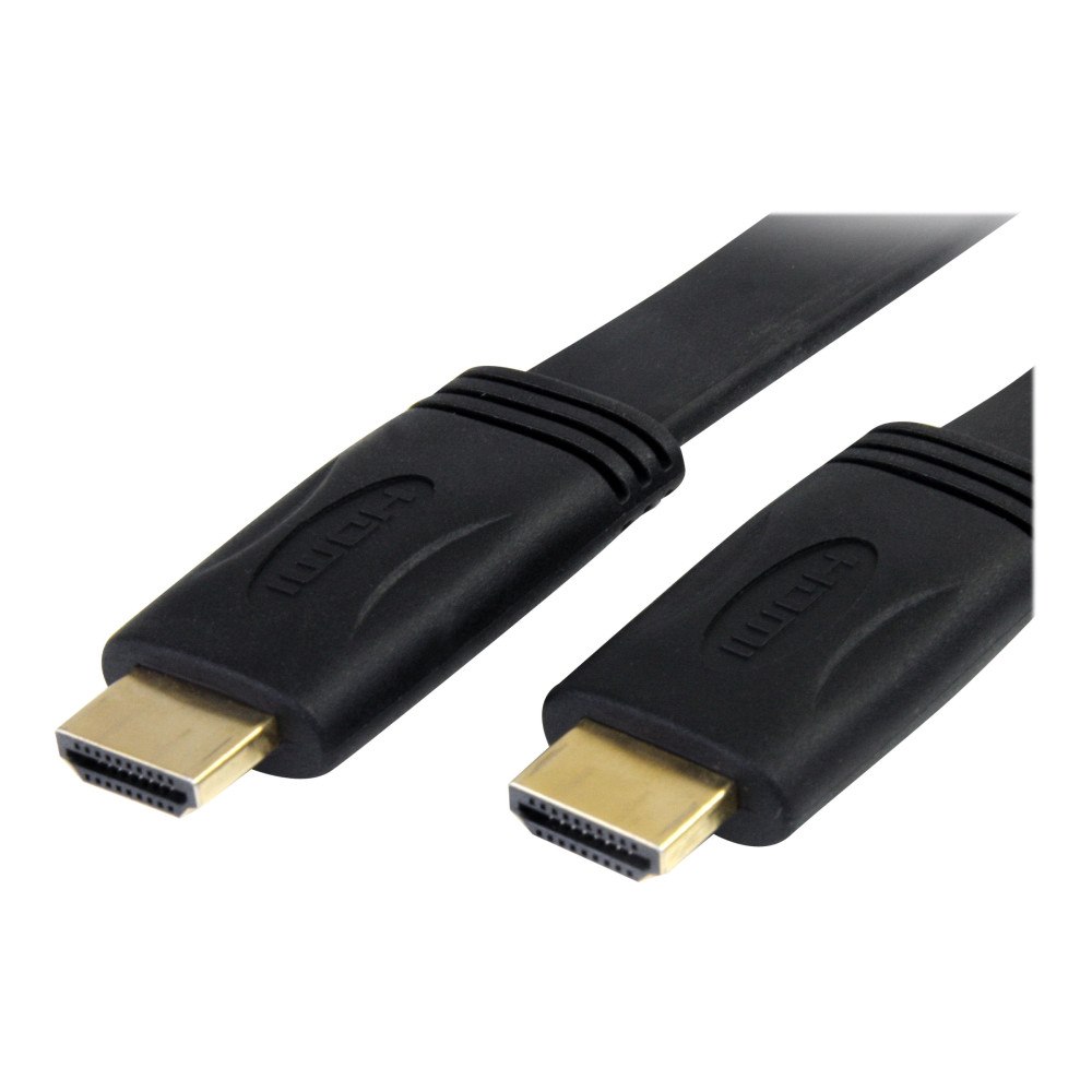 StarTech.com StarTech.com 1,8 m platt Höghastighets-HDMI®-kabel med Ethernet - Ultra HD 4k x 2k HDMI-kabel - HDMI till HDMI M/M - HDM...