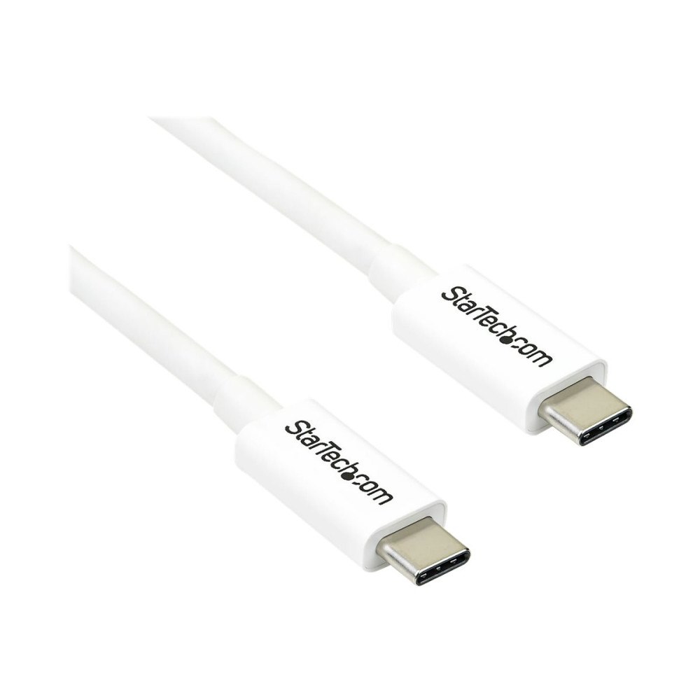 StarTech.com StarTech 6.6ft (2m) Thunderbolt 3 Cable, 20Gbps, 100W PD, 4K Video, Thunderbolt-Certified, Compatible w/ TB4/USB 3.2/Dis...