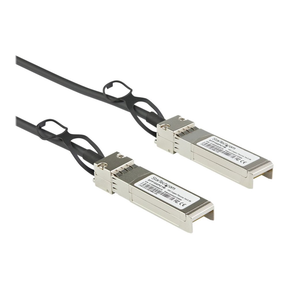 StarTech.com StarTech.com Dell EMC DAC-SFP-10G-2M-kompatibel SFP+ twinaxkabel för direktanslutning - 3 m - 10GBase direktkopplingskab...