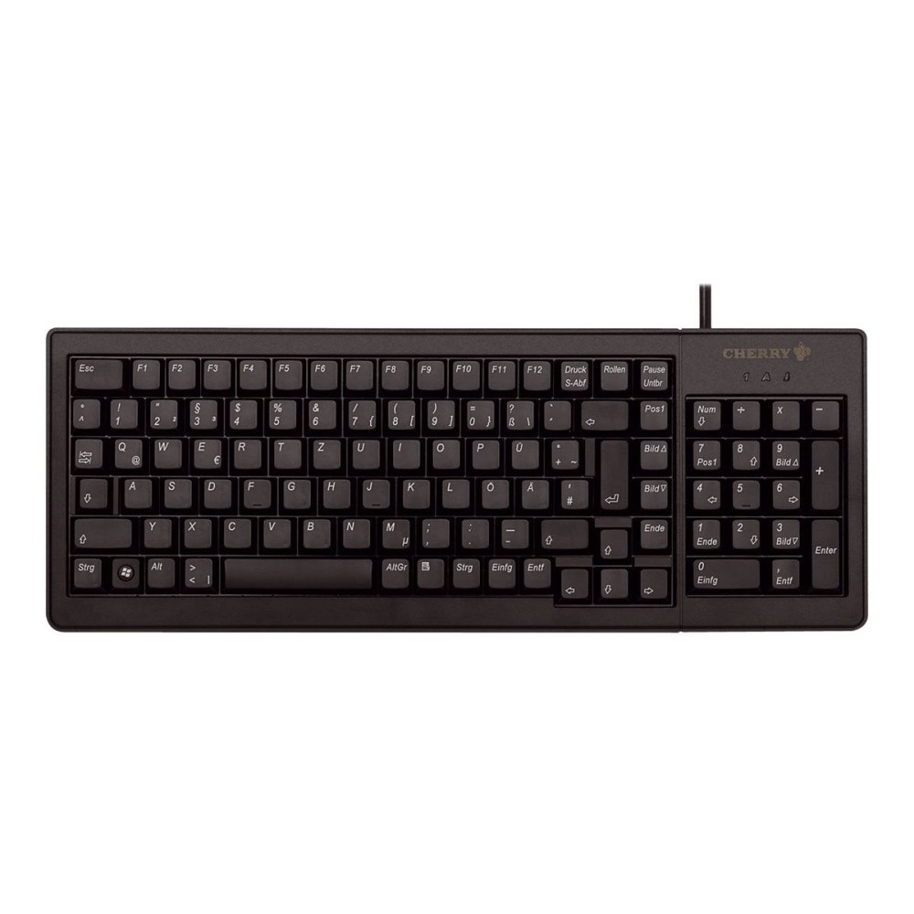 CHERRY CHERRY XS Complete G84-5200 - tangentbord - tysk - svart Inmatningsenhet