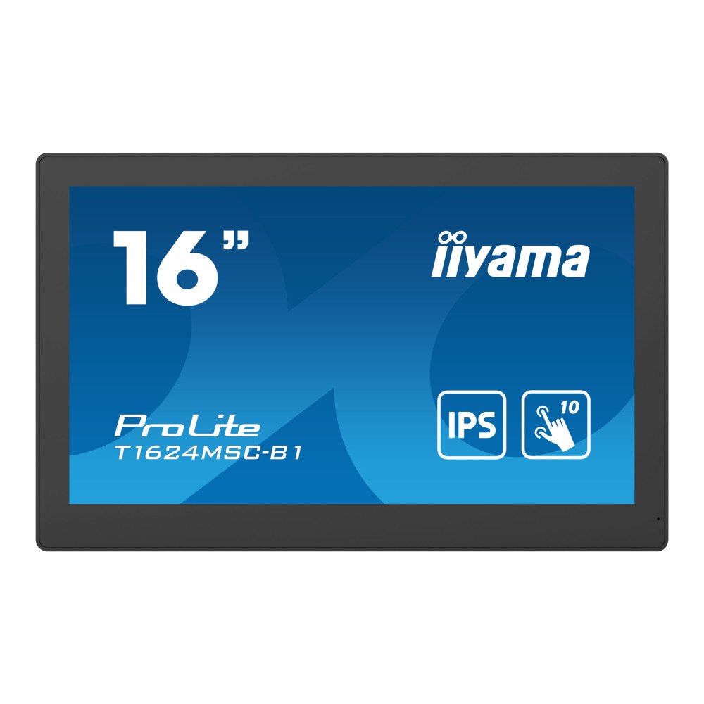Iiyama iiyama ProLite T1624MSC-B1 - LED-skärm - Full HD (1080p) - 15.6"