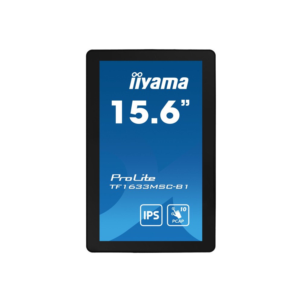 Iiyama iiyama ProLite TF1633MSC-B1 - LED-skärm - Full HD (1080p) - 15.6"