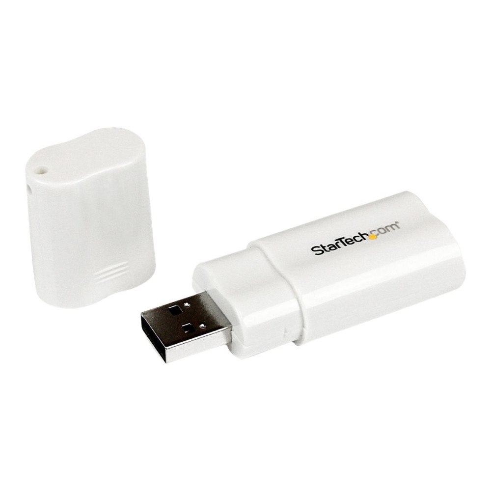 StarTech.com StarTech.com USB to Stereo Audio Adapter Converter - USB stereo Adapter - USB External sound Card - Laptop sound Card (I...