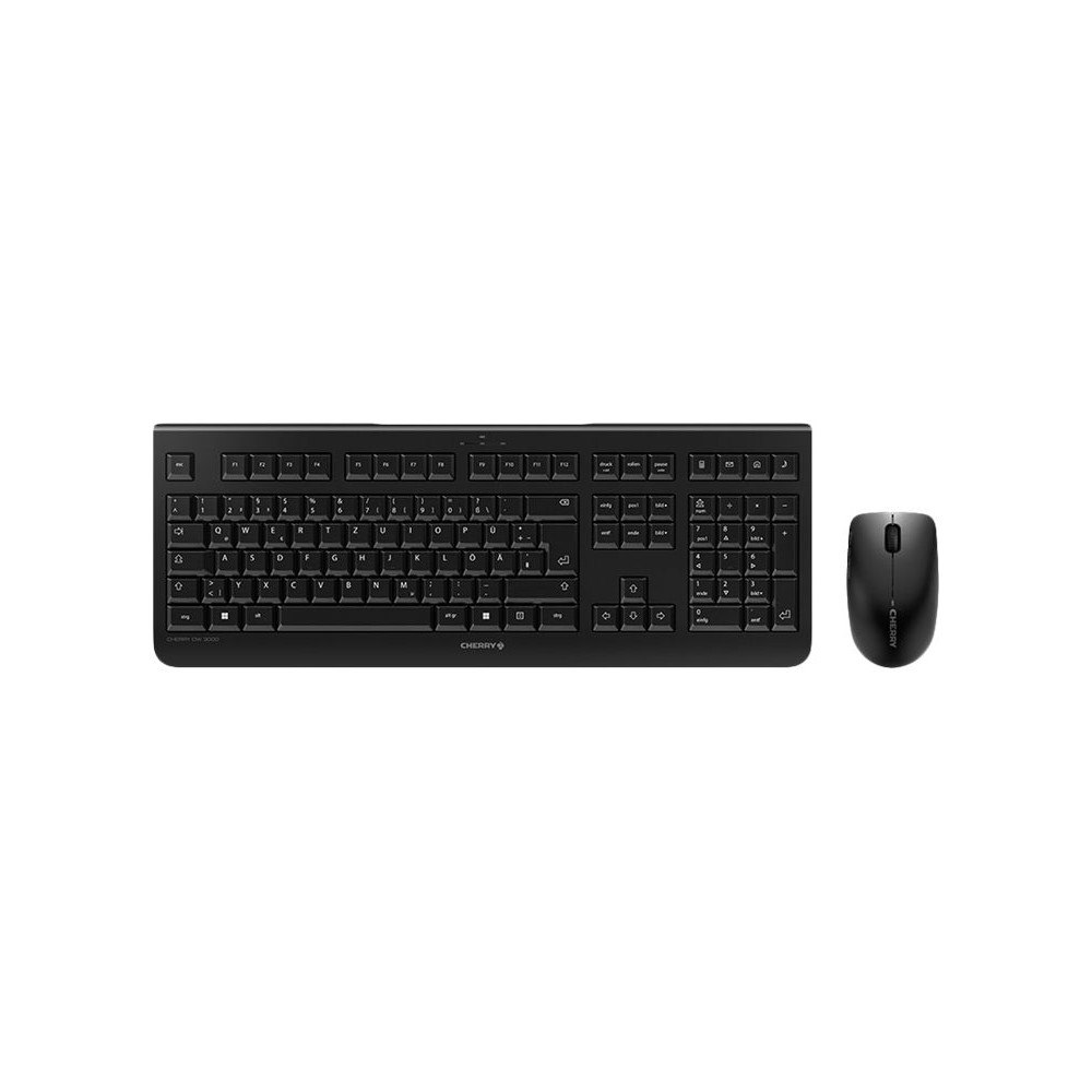 CHERRY CHERRY DW 3000 - sats med tangentbord och mus - italiensk - svart, antracit Inmatningsenhet