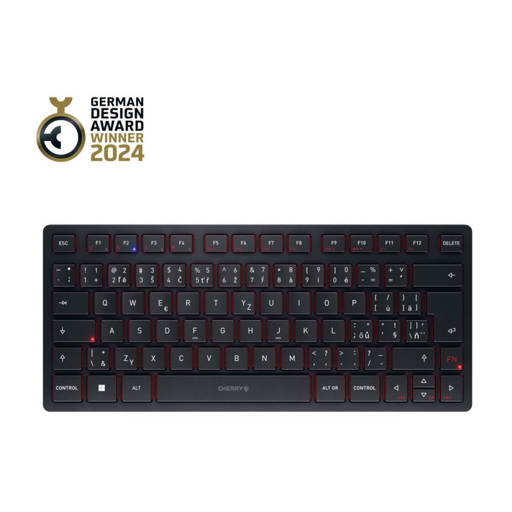 CHERRY CHERRY KW 9200 MINI - tangentbord - tjeckiska - svart Inmatningsenhet