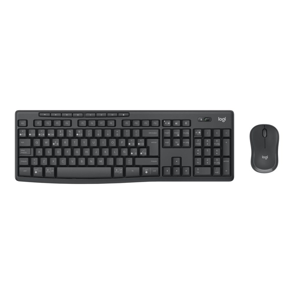 Logitech Logitech MK370 Combo for Business - sats med tangentbord och mus - QWERTZ - ungerska - grafit Inmatningsenhet