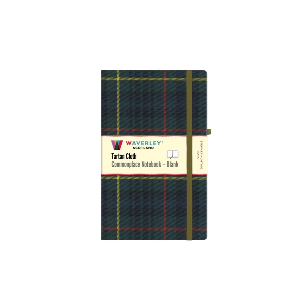 The Gresham Publishing Co. Ltd Stewart Hunting Tartan Blank Hardback Notebook: Large 21cm x 13cm (inbunden, eng)