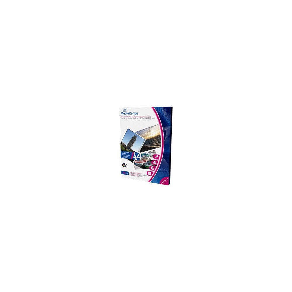 MediaRange MediaRange - fotopapper - matt - 50 ark - A4 - 250 g/m²