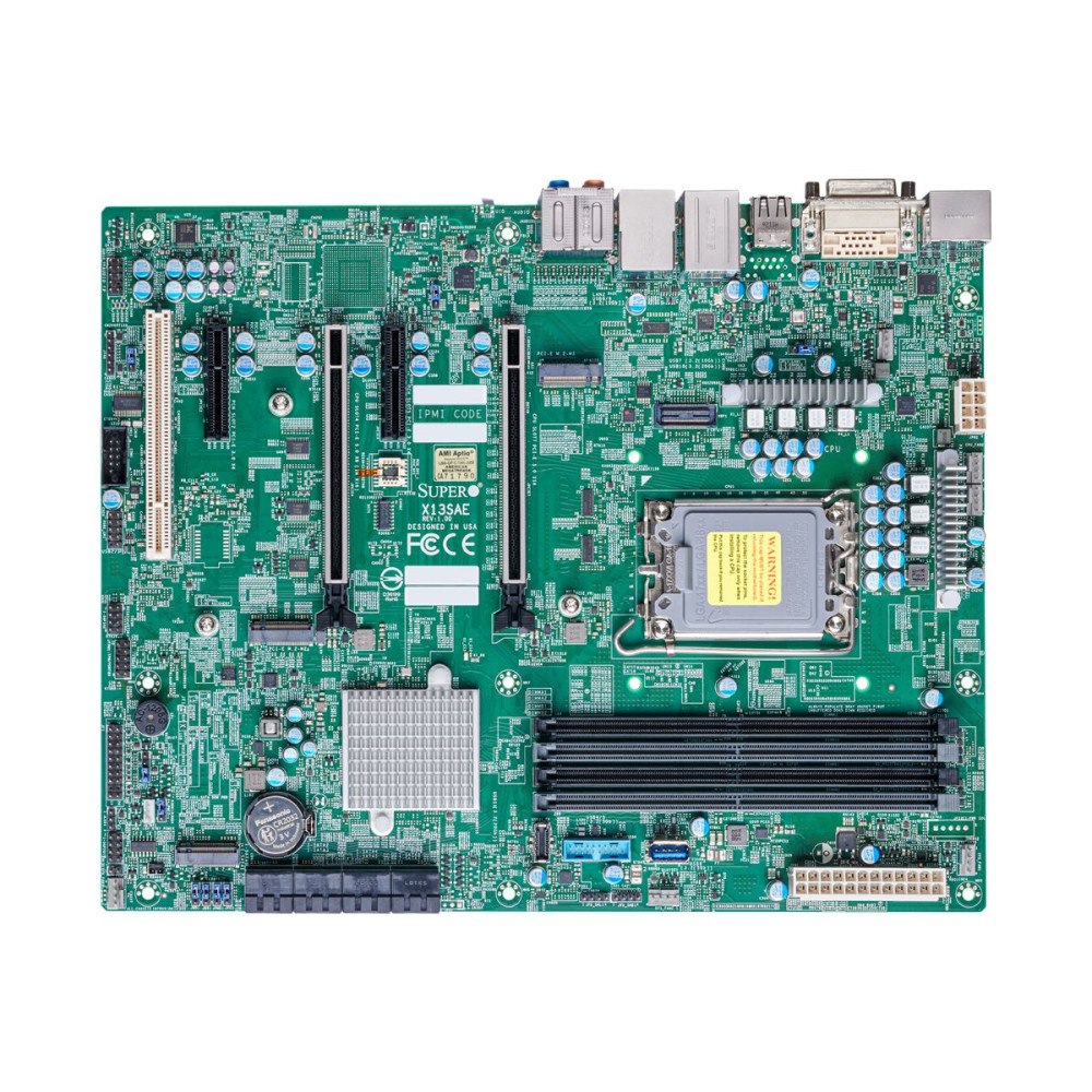 SUPER MICRO Computer SUPERMICRO X13SAE - moderkort - ATX - LGA1700-uttag - W680