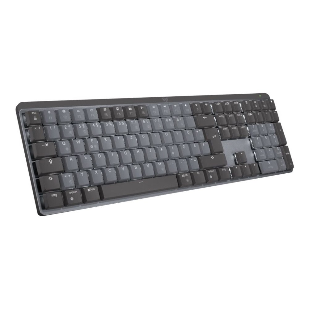 Logitech Logitech Master Series MX Mechanical Mini - tangentbord - QWERTY - USA, internationellt - grafit Inmatningsenhet