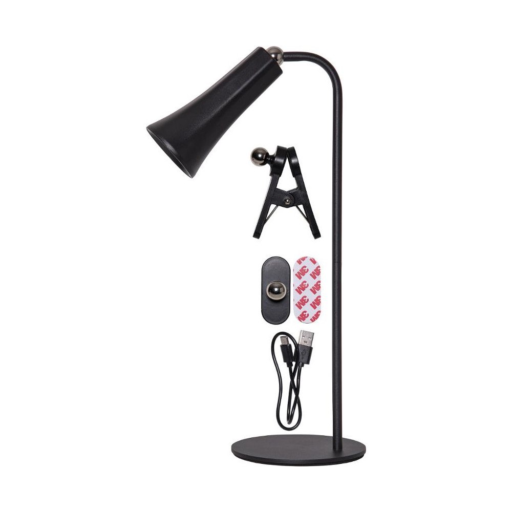 STAR TRADING Lampa Functional LED 38cm svart