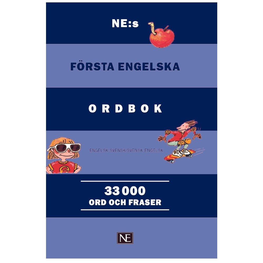 Kerstin Petti NE:s första engelska ordbok : engelsk-svensk/svensk-engelsk 33000 ord och f (inbunden) (Skadad)