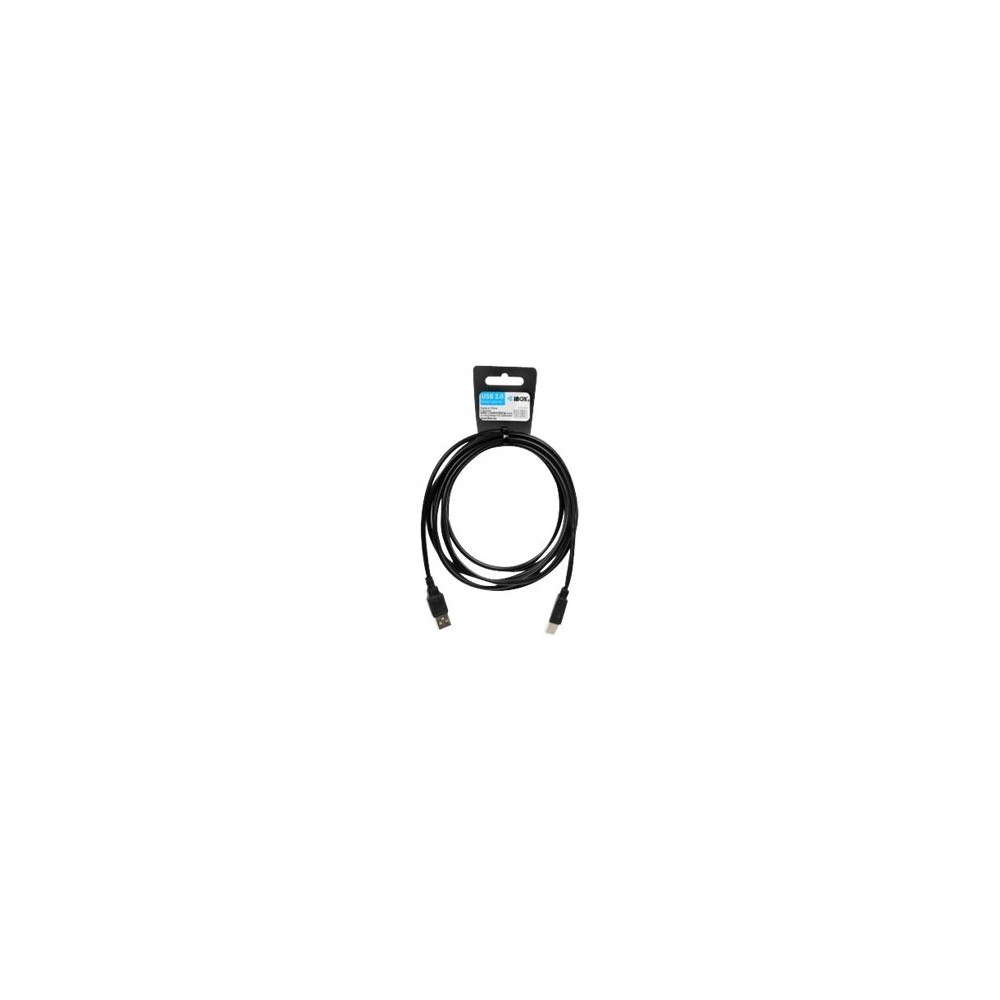 IBOX iBOX - skrivarkabel - USB till USB typ B - 3 m