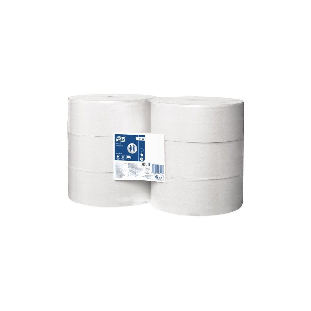 TORK Tork Jumbo T1 - toalettpapper - 2500 ark - rulle - 500 m - vit