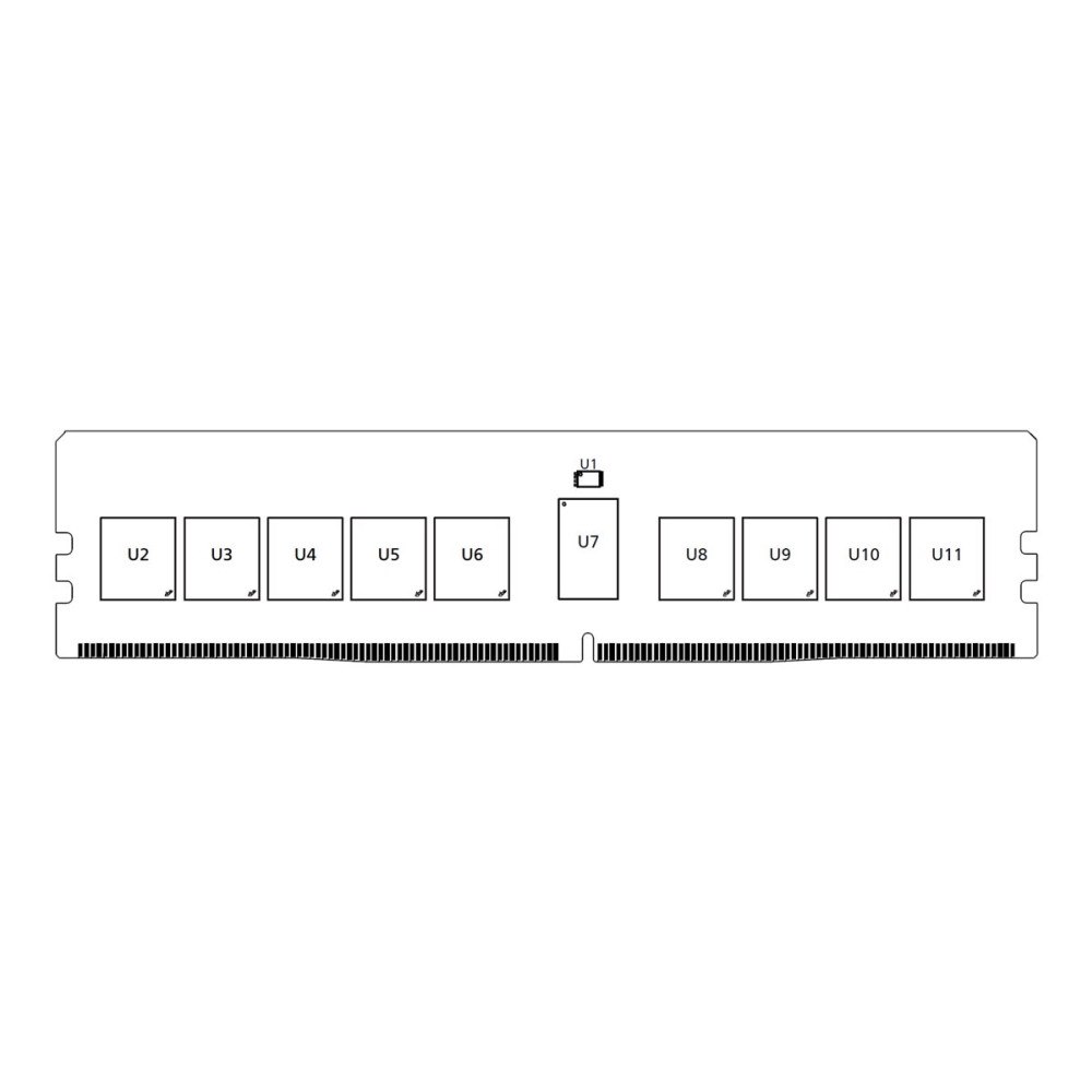 Crucial Micron - DDR4 - modul - 32 GB - DIMM 288-pin - 2933 MHz / PC4-23400 - registrerad