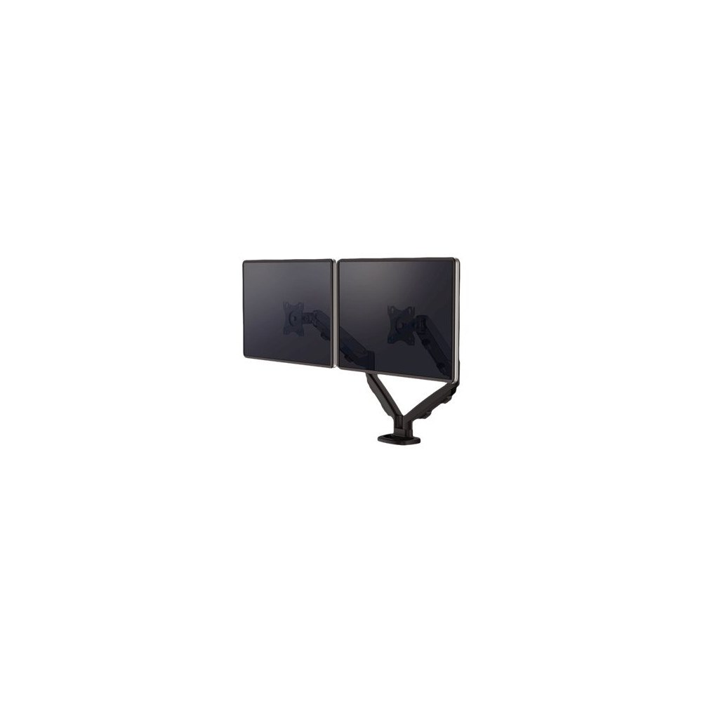 FELLOWES Fellowes monteringssats - justerbara dubbla armar - för 2 monitorer - svart, RAL 9017