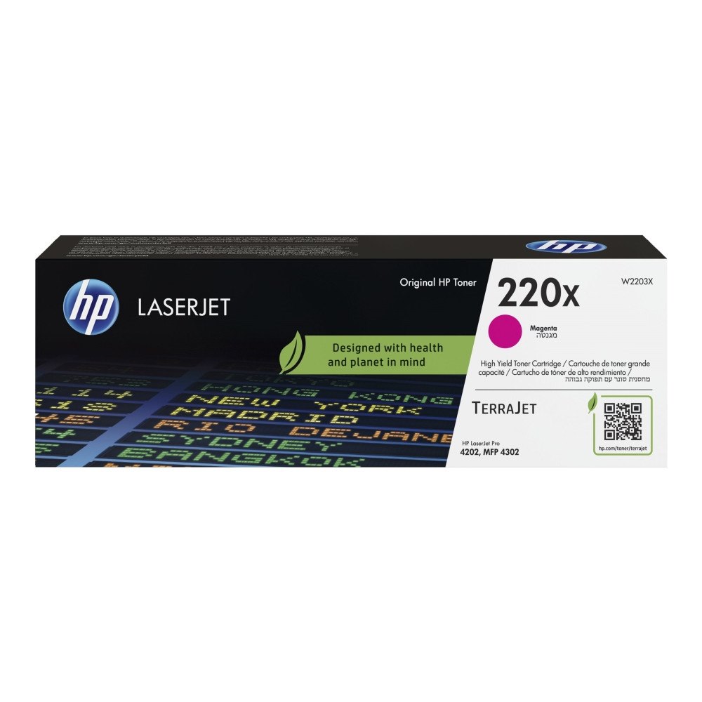 HP HP 220X - magenta - original - LaserJet - tonerkassett (W2203X)
