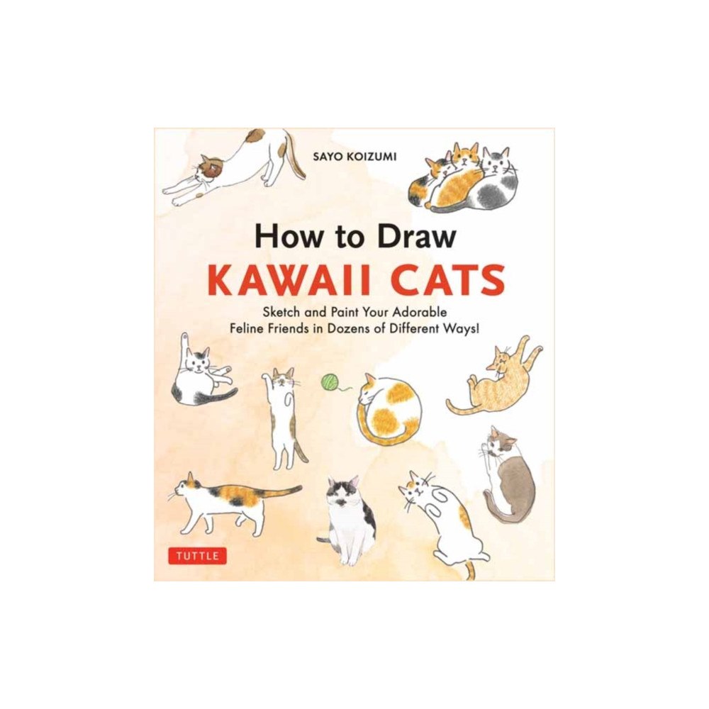 Tuttle Publishing How to Draw Kawaii Cats (häftad, eng)