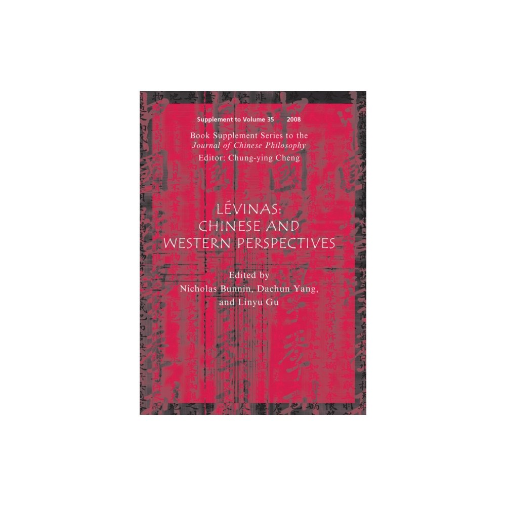 John Wiley And Sons Ltd Levinas, (Book Supplement Series to the Journal of Chinese Philosophy) (häftad, eng)