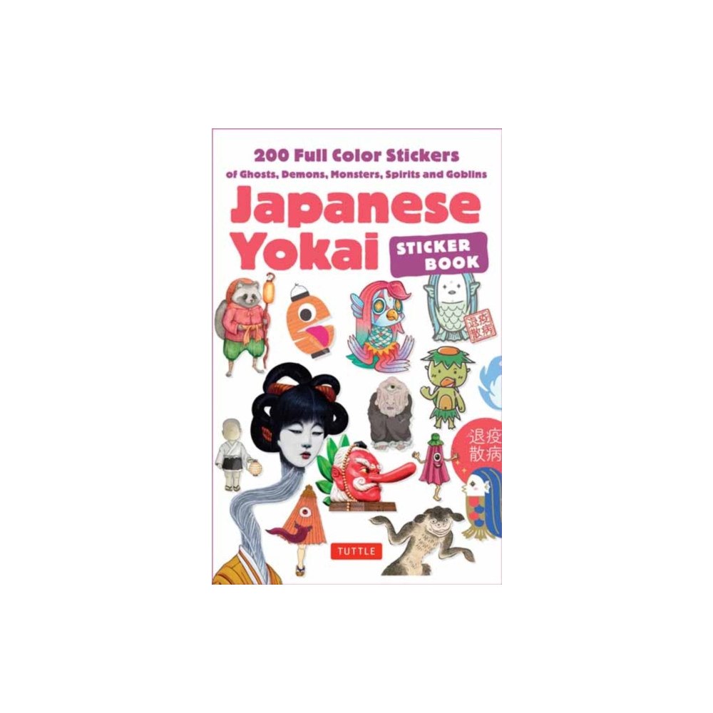 Tuttle Publishing Japanese Yokai Sticker Book (häftad, eng)