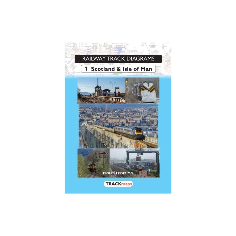 TRACKmaps Book 1: Scotland & Isle of Man (häftad, eng)