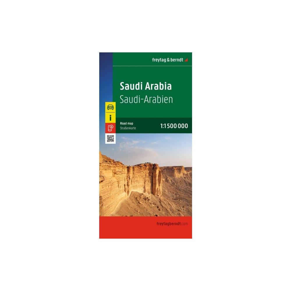 Kompass Karten GmbH Saudi Arabia Road Map