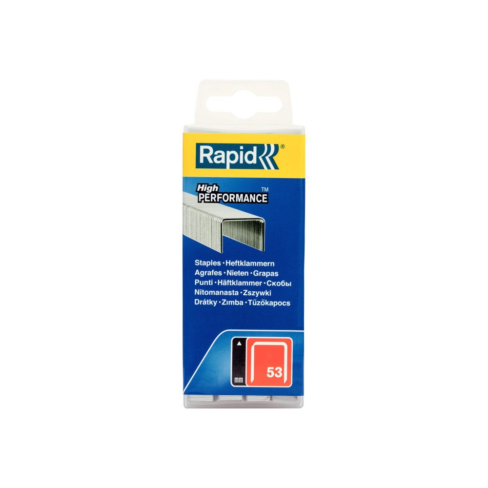 RAPID Rapid High Performance - klamrar - No. 53 - 14 mm - paket med 5000
