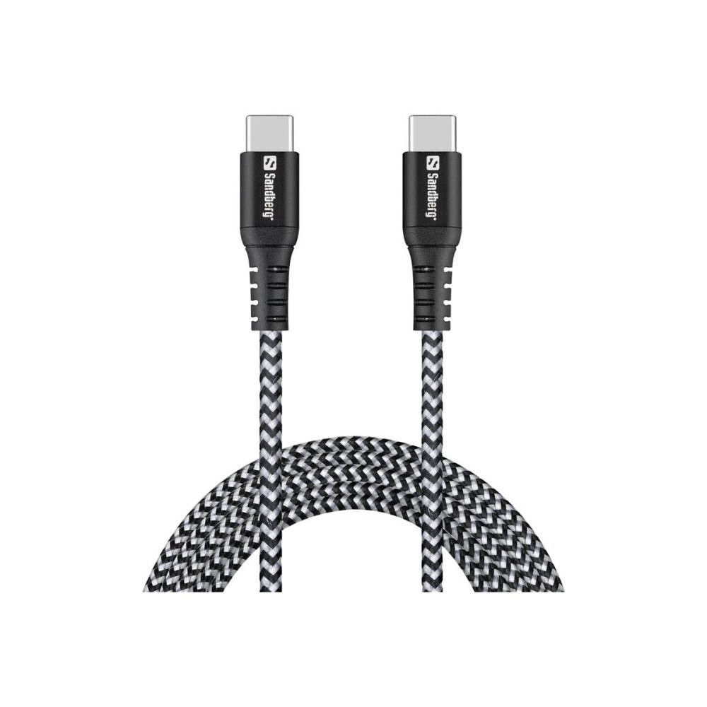 Sandberg Sandberg Survivor - USB typ C-kabel - 24 pin USB-C till 24 pin USB-C - 2 m