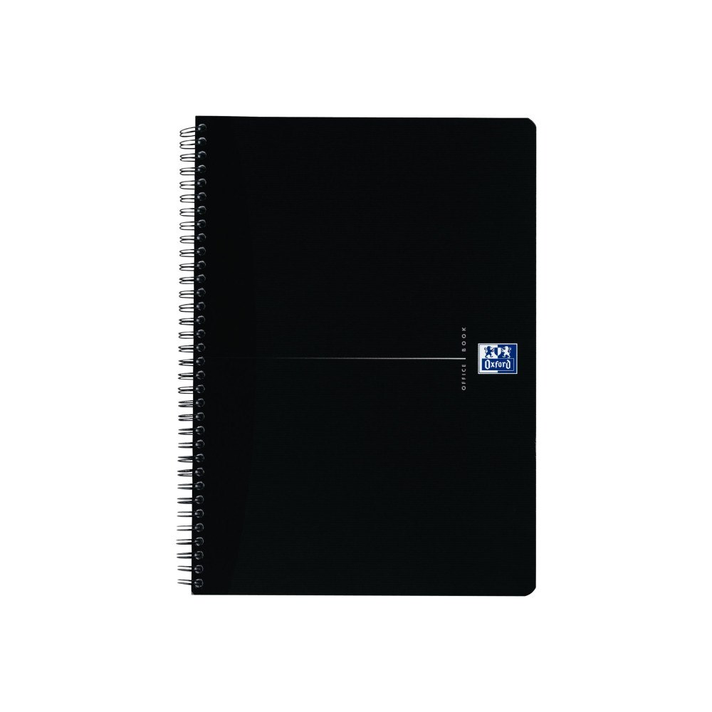 Hamelin Oxford Office Smart Black - anteckningsblock - A4 - 90 ark