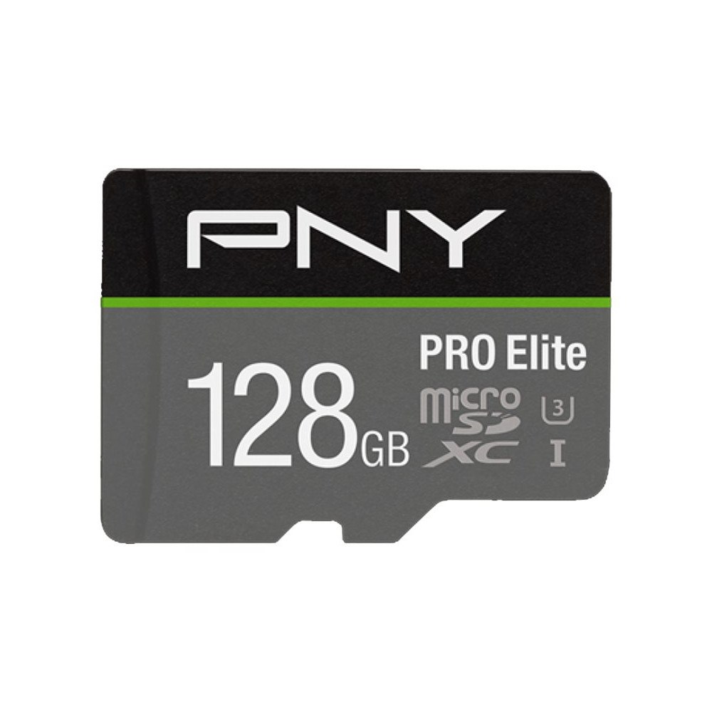 PNY Technologies PNY PRO Elite - flash-minneskort - 128 GB - mikroSDXC UHS-I