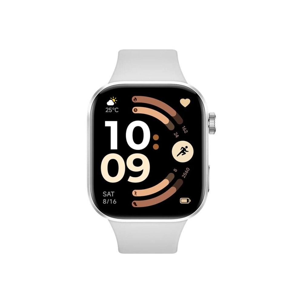 Xiaomi Xiaomi Redmi Watch 6 smart klocka med rem - 512 MB - silvergrå