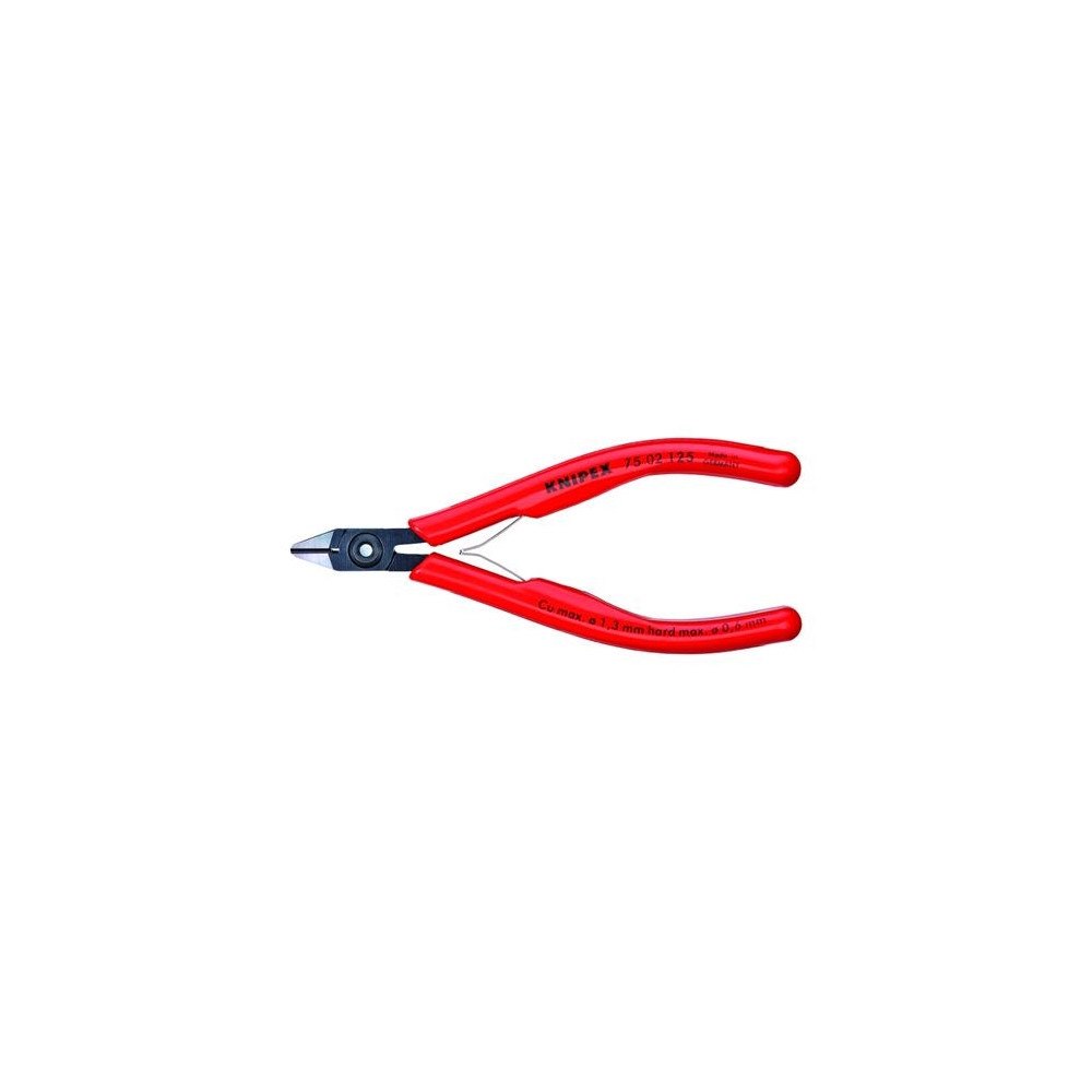 Knipex Knipex KP-7502125, Handdriven kabelavbitare, Röd, Plast, Stå...
