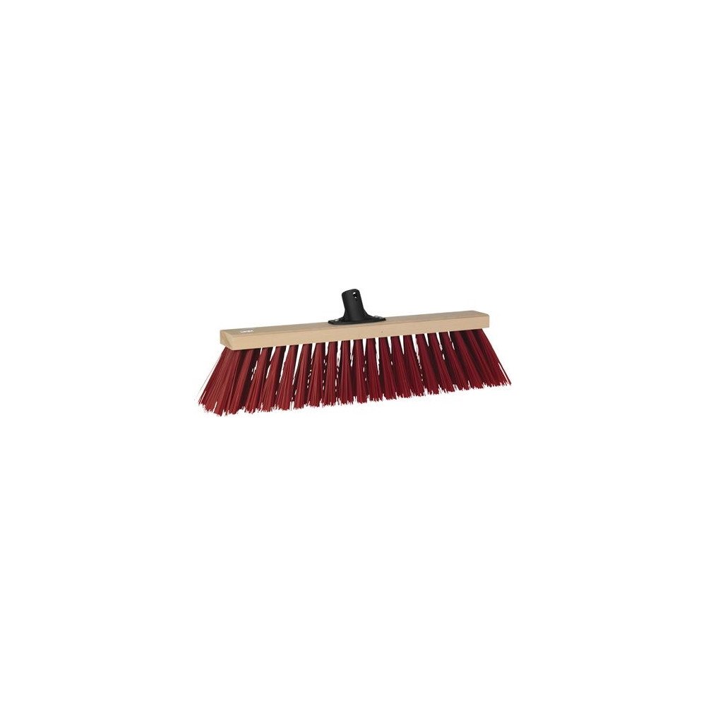 Vikan VIKAN Gatuborste med gänga för handtag, 530 mm, Medium, Trä....
