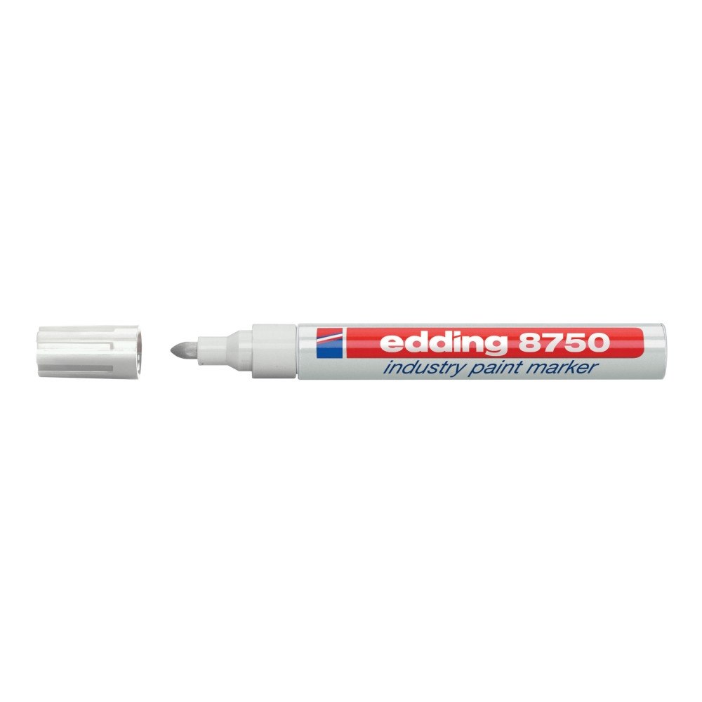 edding edding 8750 industry paint - markering - vit