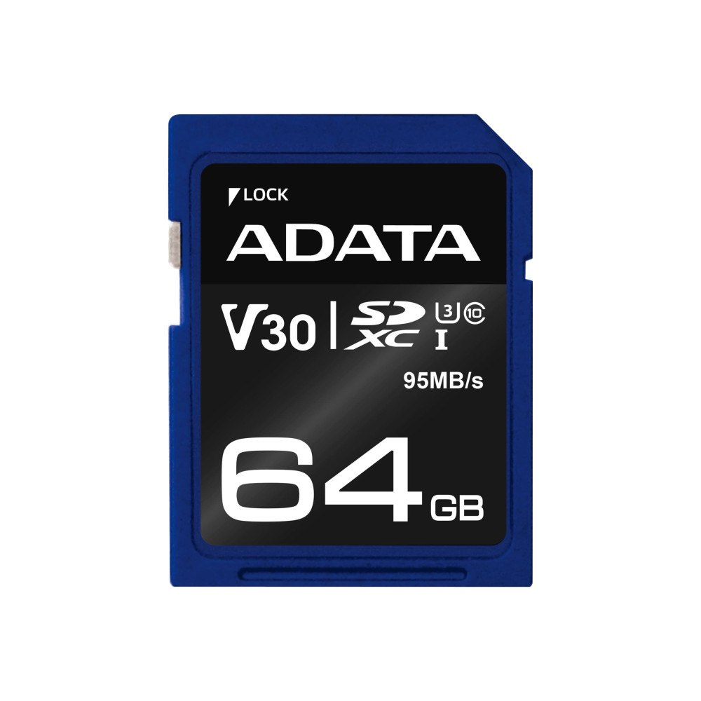 ADATA Technology ADATA Premier Pro - flash-minneskort - 64 GB - SDXC UHS-I