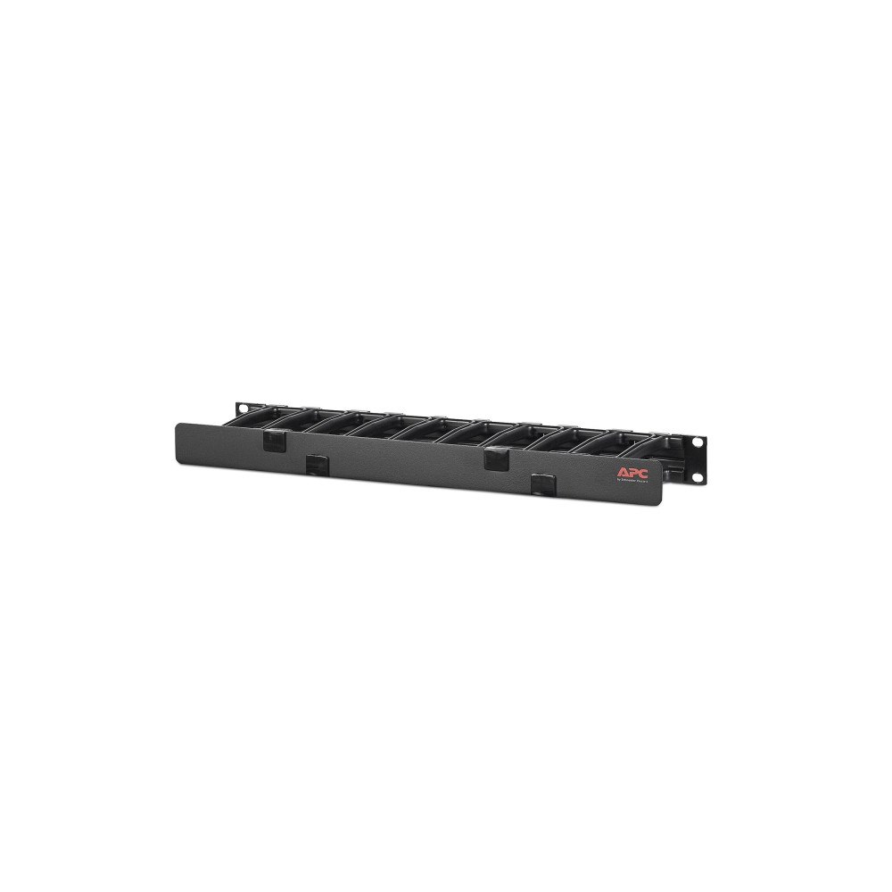 APC APC Horizontal Cable Manager Single-Sided with Cover - kabelhållarsats för rack - 1U - TAA-kompatibel