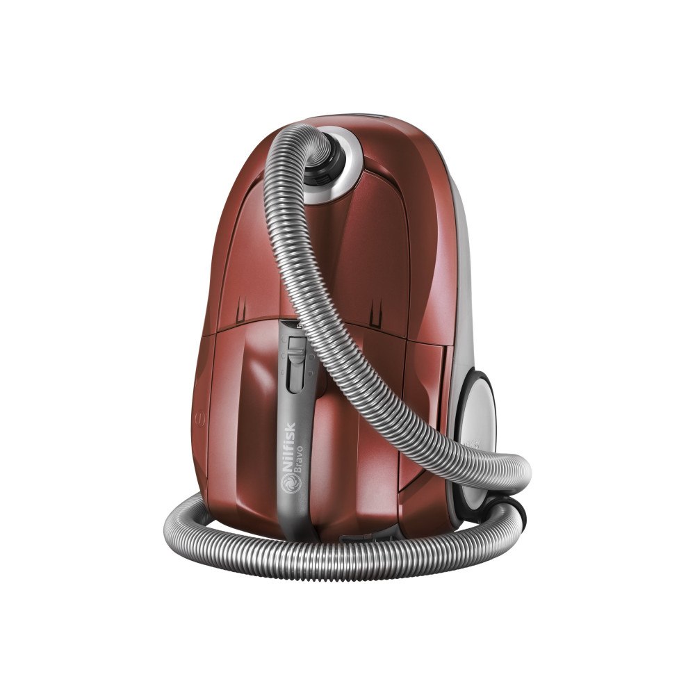 Nilfisk-Advance Nilfisk Bravo R10P07A1 - dammsugare - med behållare - spitfire-röd