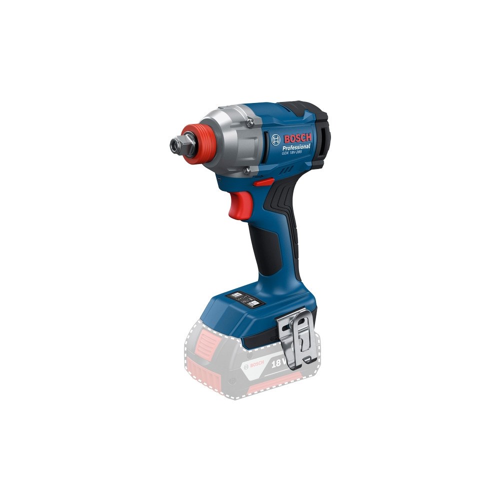 Bosch Bosch GDX 18V-285, Borr med pistolgrepp, nyckel, Svart, Blå,...